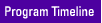 Program Timeline