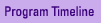 Program Timeline